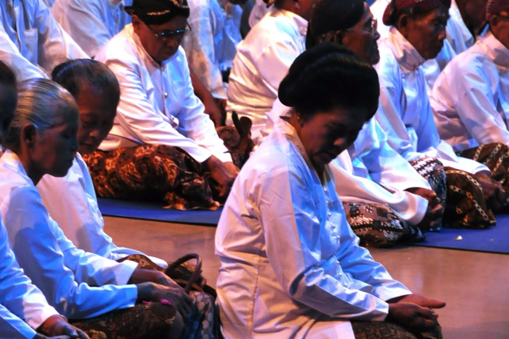 ceremonie avant ouverture les messages au Sinden