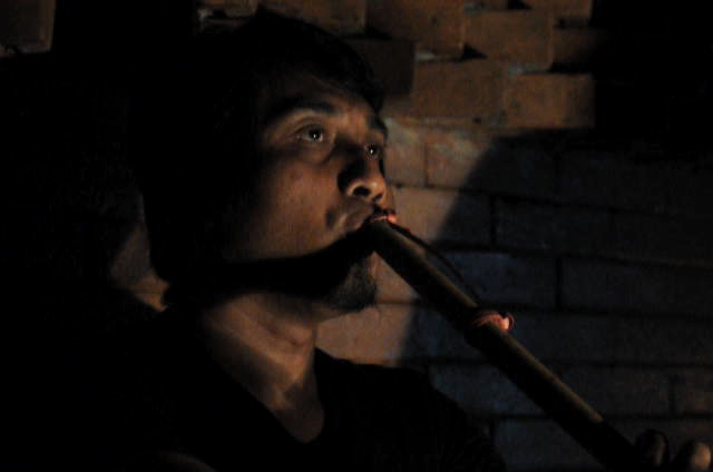 Hamrin Samad flute Suling. Gaung Omah sinten. Automne 2085