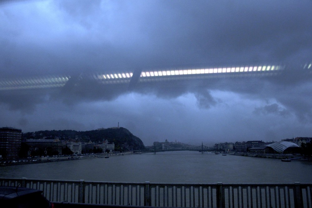 le danube deborde Budapest