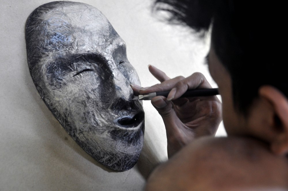 Arrivée des Masques, Main de Martin