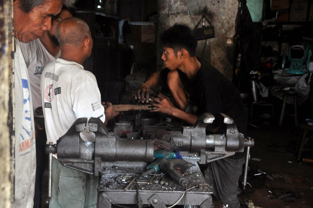 cheville du modele filtage et taraudage