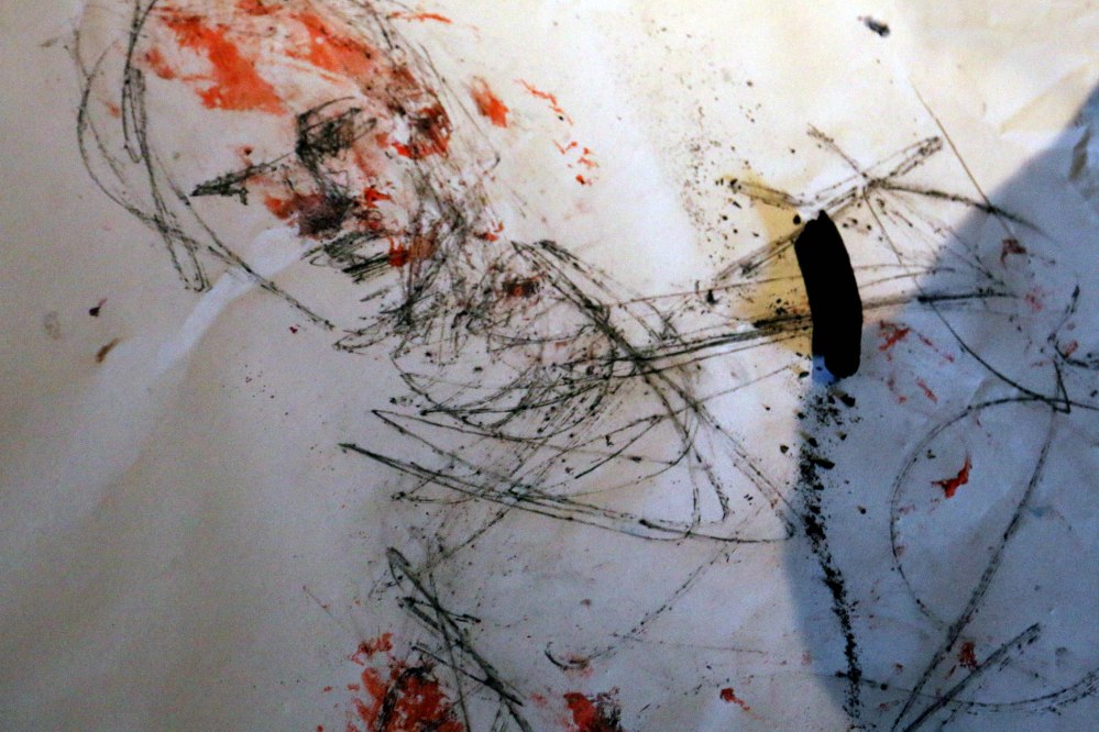 Dessin in situ de Pascal Laloy